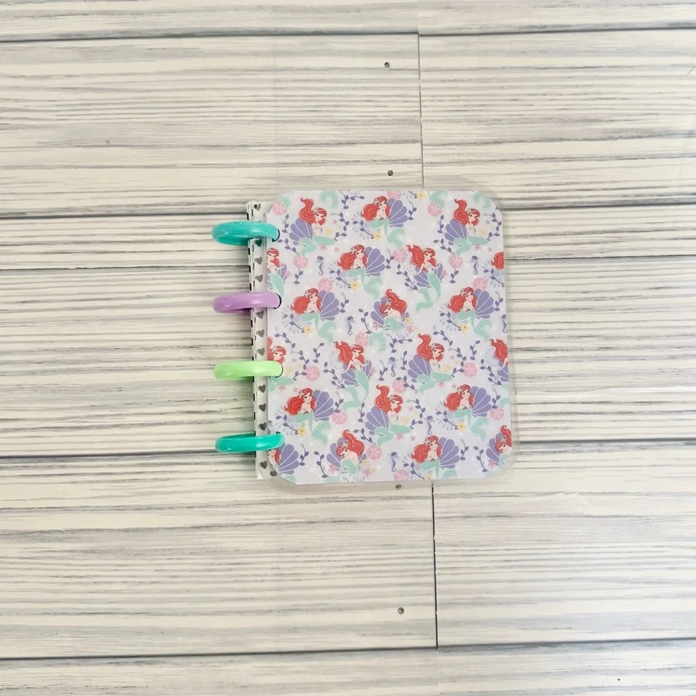 Happy planner micro size weekly layout undated the little mermaid princess